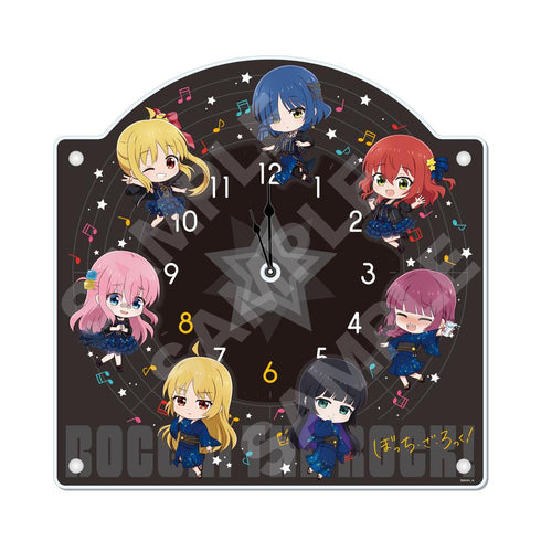 『ぼっち・ざ・ろっく!』アクリル時計 /01 集合【202502再販】